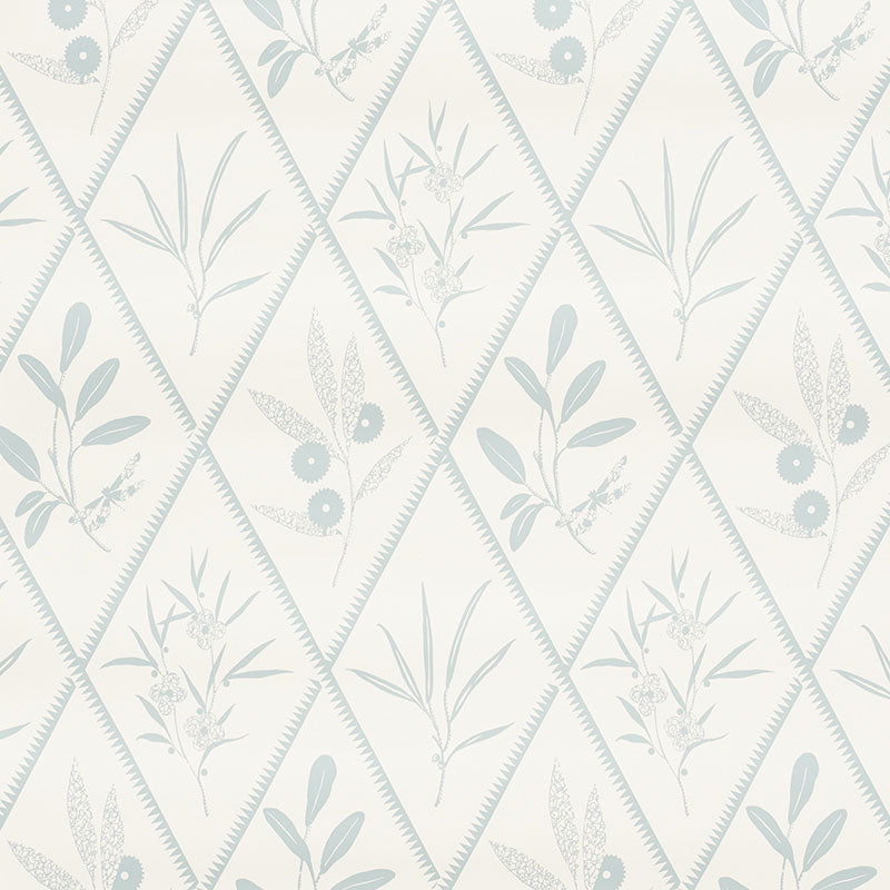 Endimione fabric in sky color - pattern number 5009370 - by Schumacher in the Charlap Hyman and Herrero collection