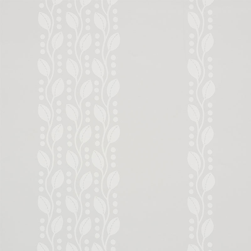 Lillian Vine wallpaper in grey color - pattern number 5009521 - by Schumacher in the Small Print Wallpapers collection