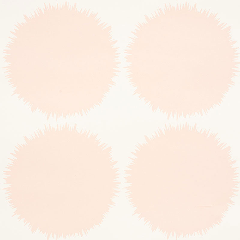 Fuzz wallpaper in blush color - pattern number 5009580 - by Schumacher in the Studio Bon collection