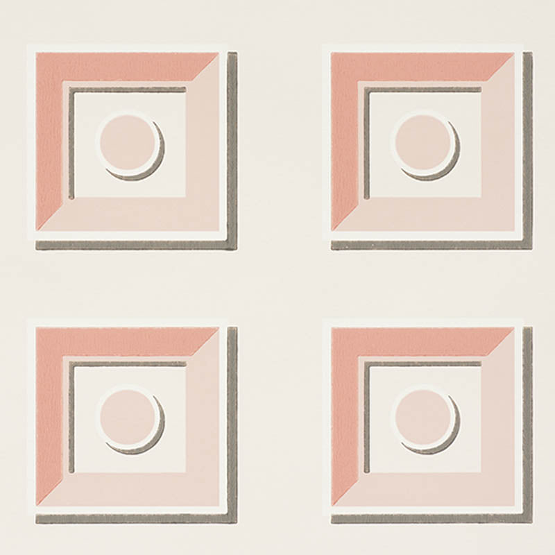 Marcel fabric in blush color - pattern number 5009881 - by Schumacher in the Trompe L Oeil collection