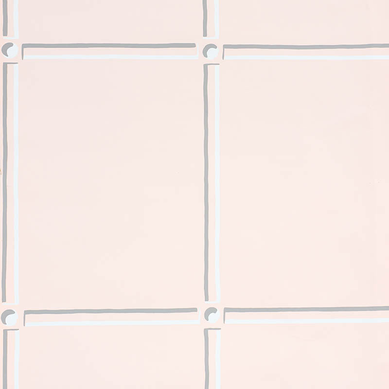La Galerie fabric in blush color - pattern number 5009941 - by Schumacher in the Trompe L Oeil collection