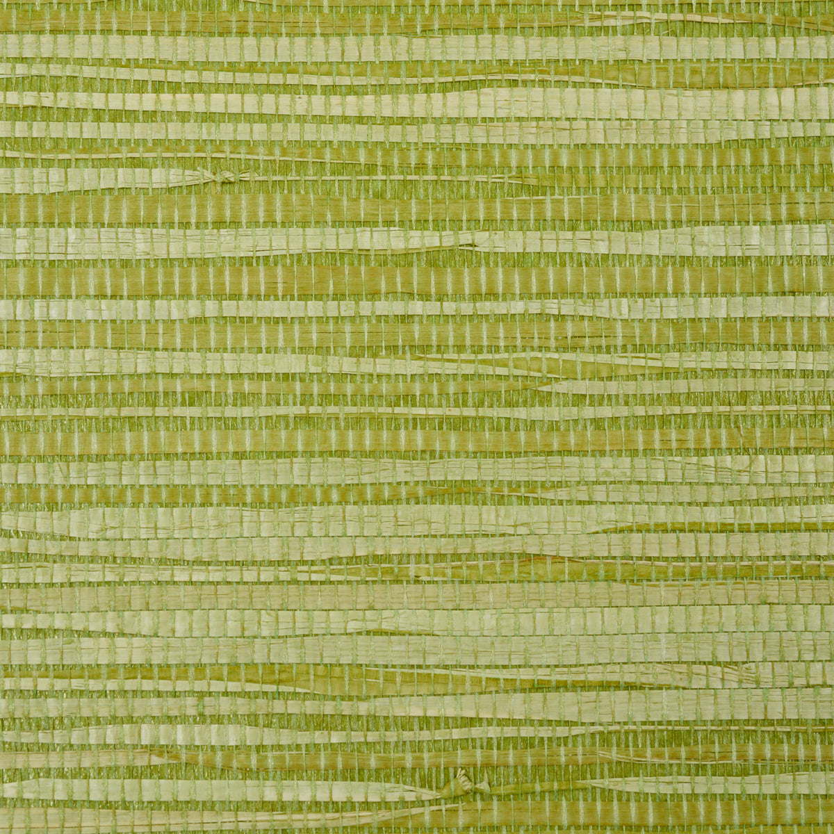 Dyed Raffia wallpaper in leaf color - pattern number 5010343 - by Schumacher in the Down To Earth Textured Wallcovering collection