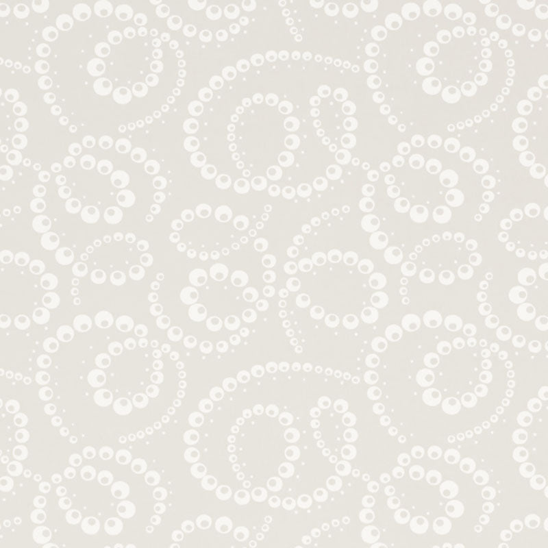 Dorian wallpaper in dove color - pattern number 5010361 - by Schumacher in the Wallflowers collection