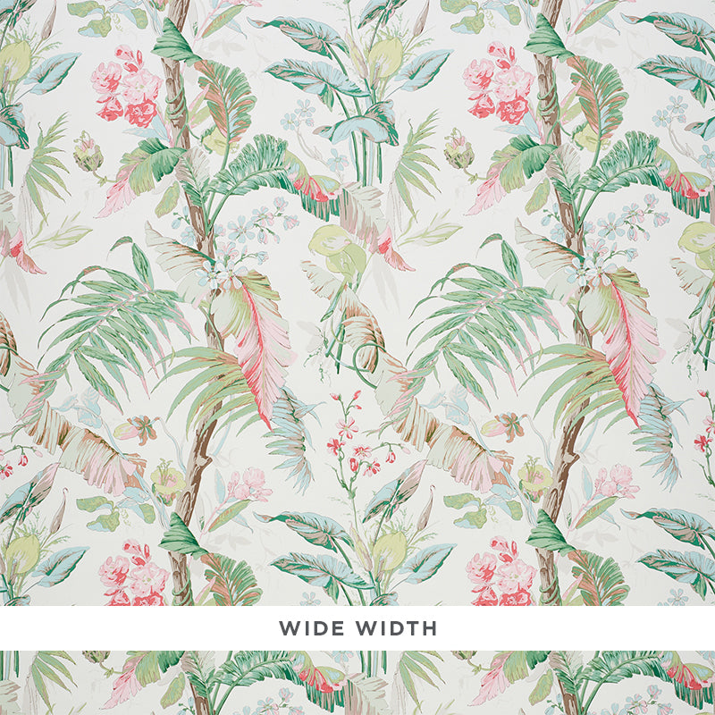 Tropique fabric in blush color - pattern number 5010481 - by Schumacher in the Signature Schumacher collection