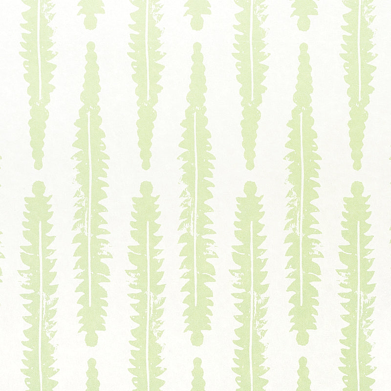 Fern fabric in sage color - pattern number 5011111 - by Schumacher in the Molly Mahon Prints collection