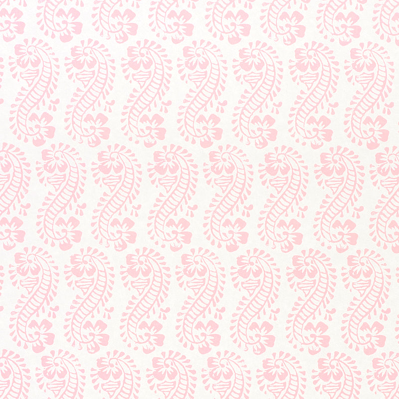 Lani fabric in pink color - pattern number 5011122 - by Schumacher in the Molly Mahon Prints collection