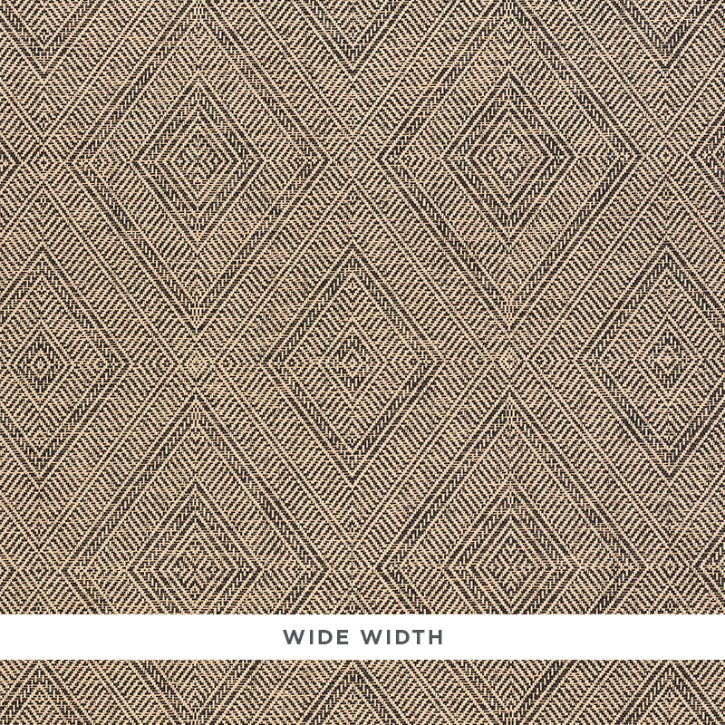 Tortola Paperweave wallpaper in carbon color - pattern number 5011254 - by Schumacher in the Woven Wallcoverings collection