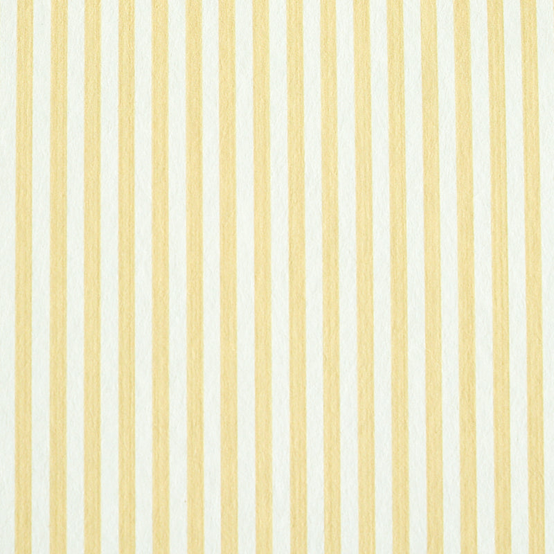 Edwin Stripe Narrow wallpaper in buttercup color - pattern number 5011870 - by Schumacher in the Stripe Wallcovering Collection collection