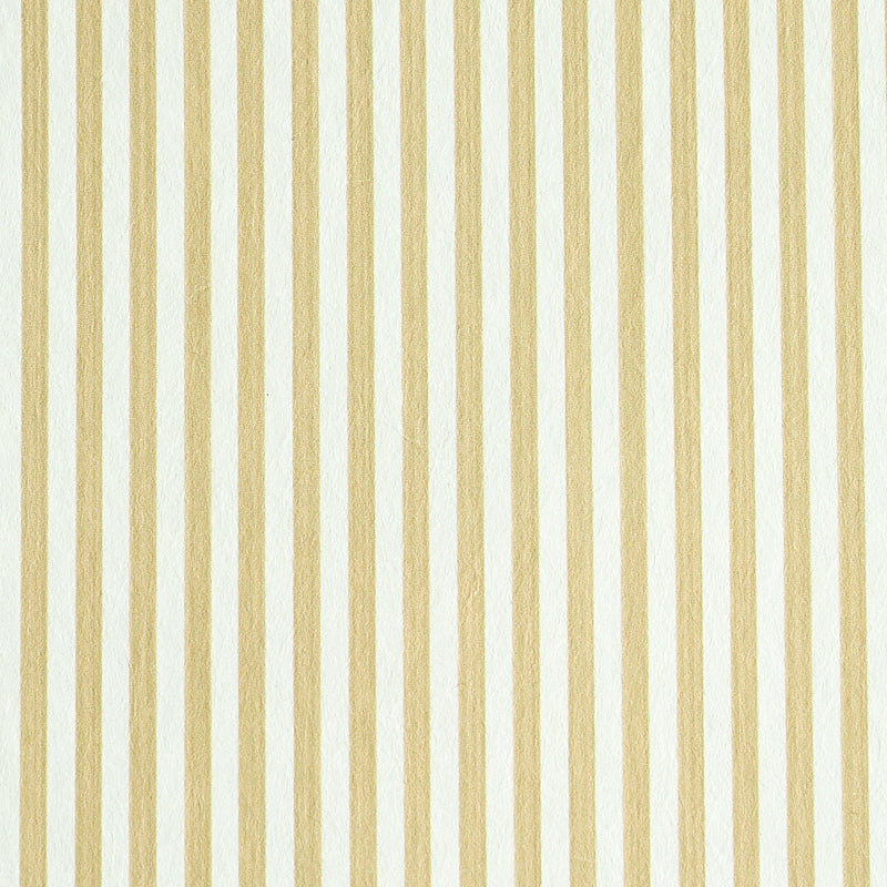 Edwin Stripe Narrow wallpaper in sand color - pattern number 5011871 - by Schumacher in the Stripe Wallcovering Collection collection