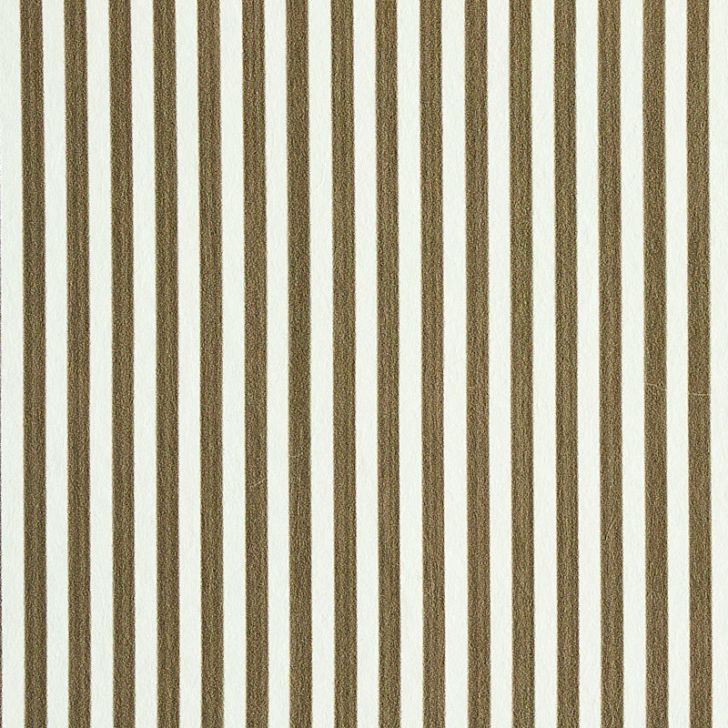 Edwin Stripe Narrow wallpaper in mushroom color - pattern number 5011879 - by Schumacher in the Stripe Wallcovering Collection collection