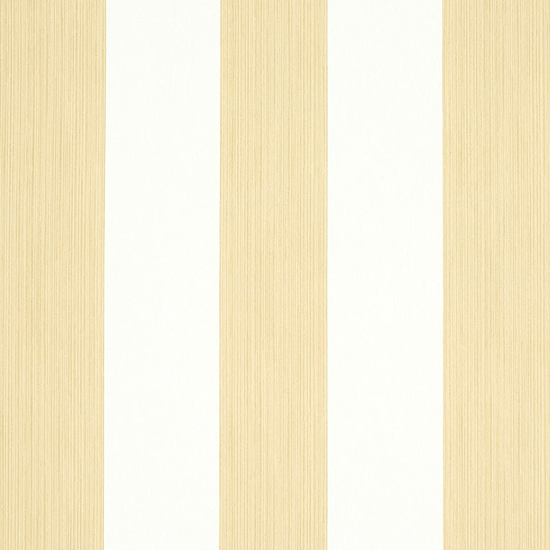 Edwin Stripe Wide wallpaper in sand color - pattern number 5011911 - by Schumacher in the Stripe Wallcovering Collection collection