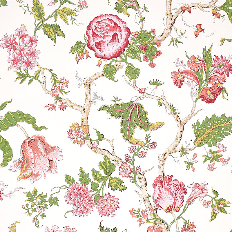 Josephine fabric in pink color - pattern number 5012012 - by Schumacher in the Schumacher Classics collection