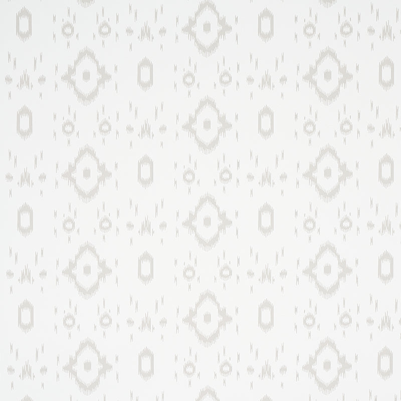 Tabitha fabric in soft grey color - pattern number 5012202 - by Schumacher in the East Meets West collection