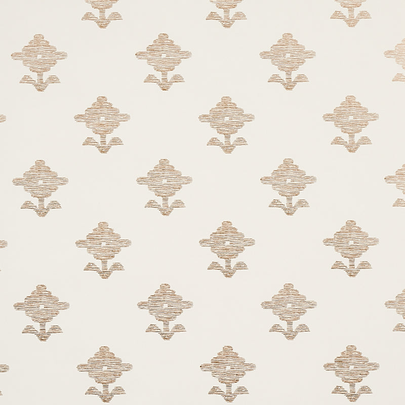 Rubia fabric in ivory color - pattern number 5012221 - by Schumacher in the East Meets West collection