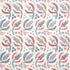 Malabar Vine fabric in rose and delft color - pattern number 5012341 - by Schumacher in the East Meets West collection