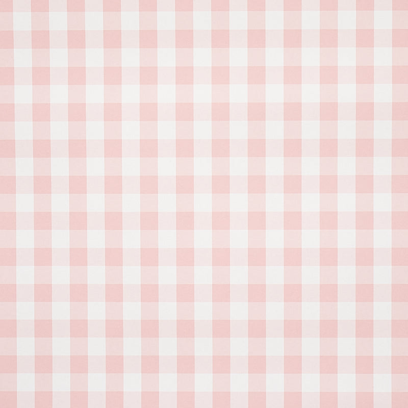 Willa Check Small wallpaper in pink color - pattern number 5012364 - by Schumacher in the Plaid Wallcoverings collection