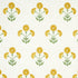 Saranda Flower fabric in marigold color - pattern number 5012411 - by Schumacher in the East Meets West collection
