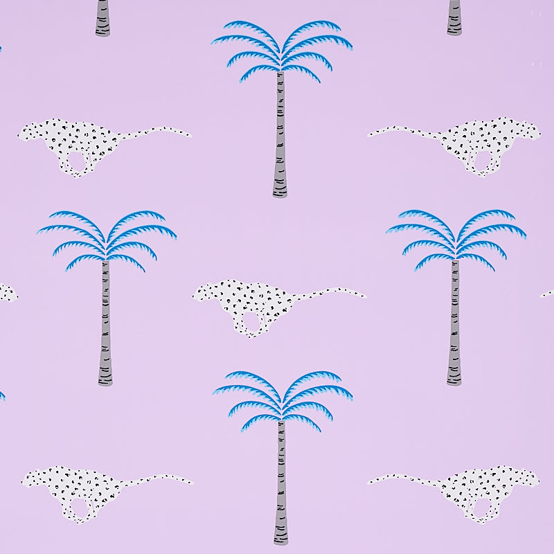A Wild Desert Dream fabric in orchid color - pattern number 5012541 - by Schumacher in the Cristina Buckley collection