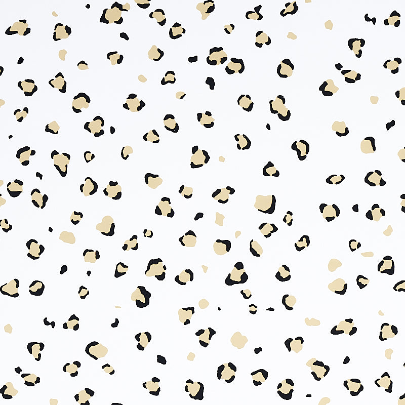 Wild At Heart fabric in safari ivory color - pattern number 5012550 - by Schumacher in the Cristina Buckley collection