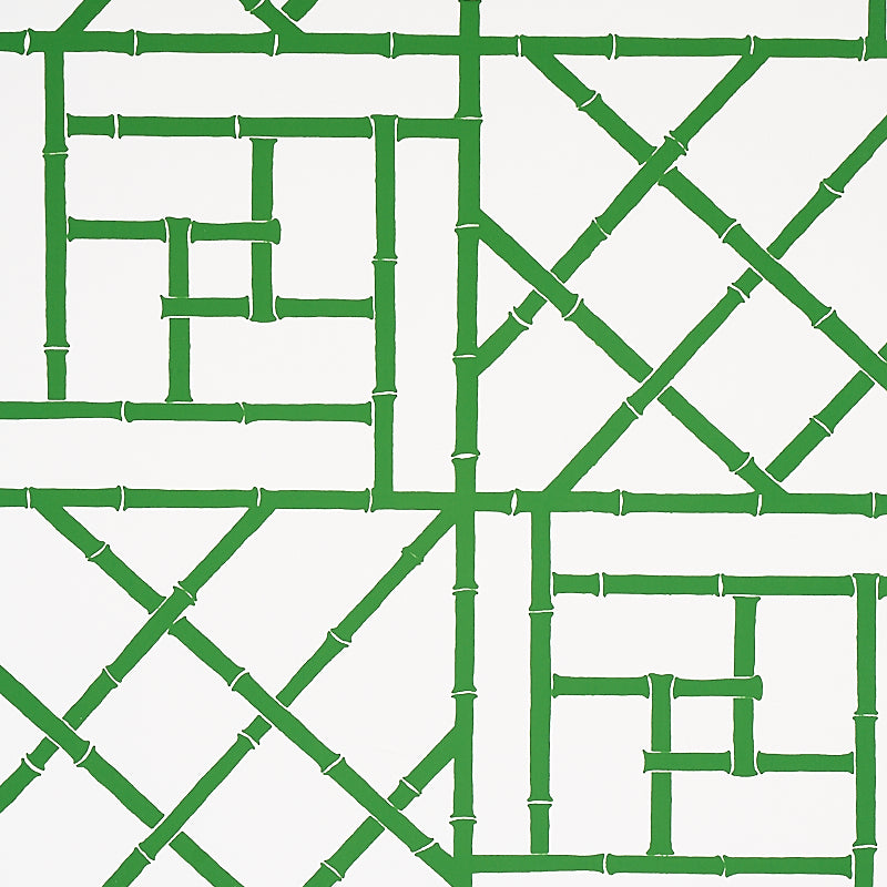 Trellis fabric in safari green color - pattern number 5012571 - by Schumacher in the Cristina Buckley collection