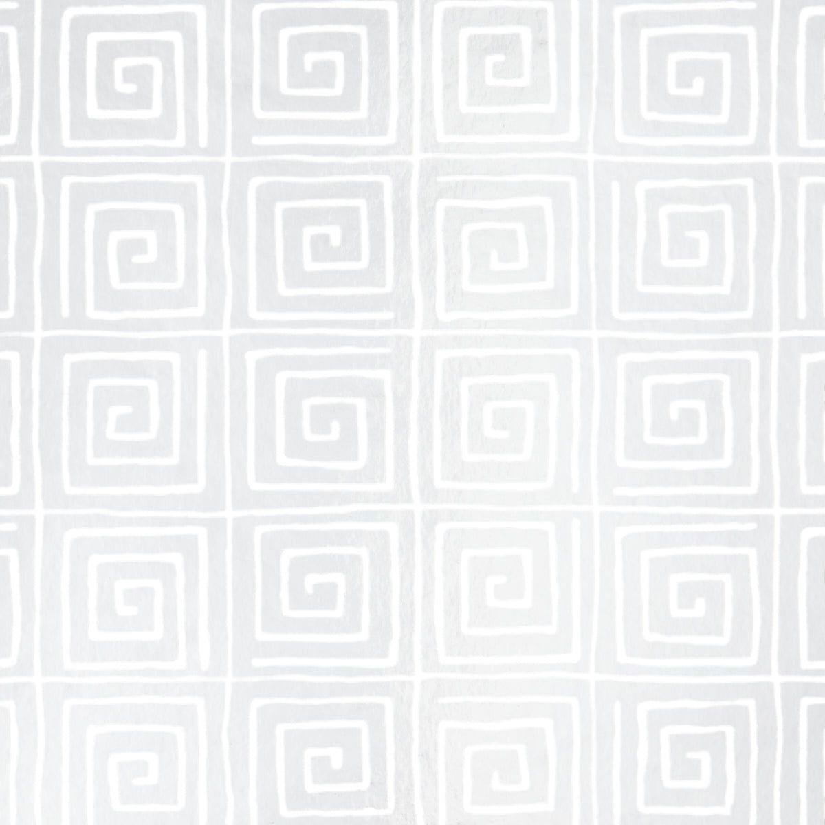 Trousdale Metallic wallpaper in platinum blanc color - pattern number 5012590 - by Schumacher in the Cristina Buckley collection