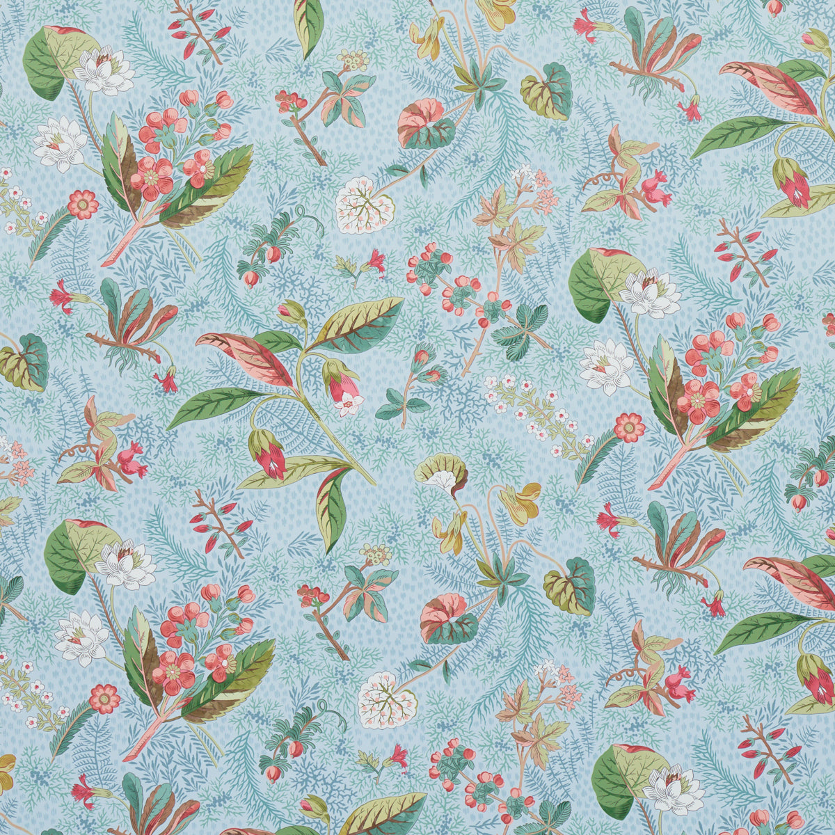 Blackwell fabric in sky color - pattern number 5013221 - by Schumacher in the Schumacher Classics collection