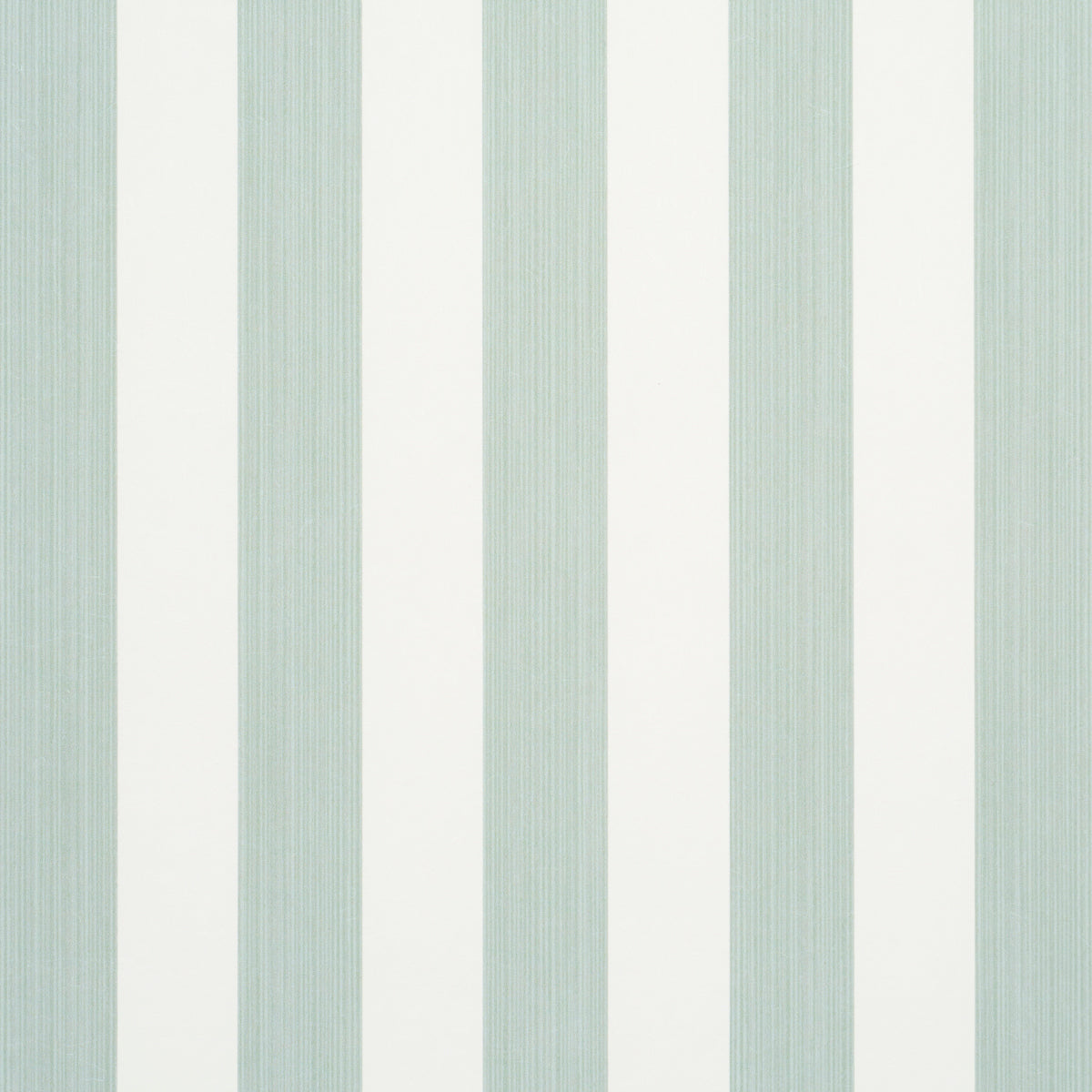 Edwin Stripe Medium wallpaper in eucalyptus color - pattern number 5013613 - by Schumacher in the Perennial Favorites collection