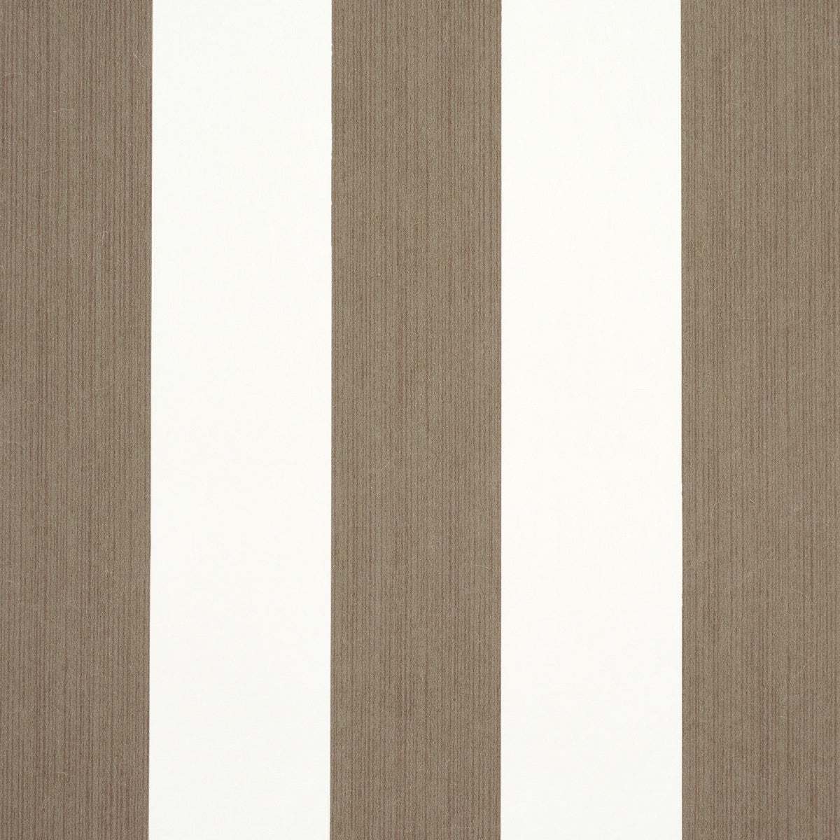 Edwin Stripe Wide wallpaper in mocha color - pattern number 5013621 - by Schumacher in the Perennial Favorites collection