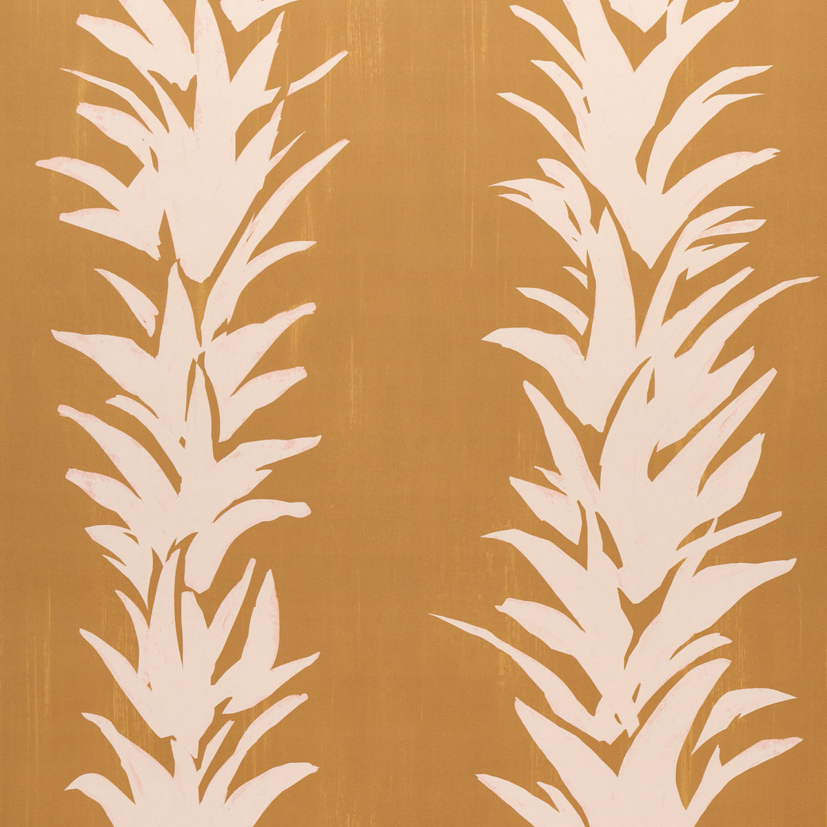 White Lotus fabric in deep yellow color - pattern number 5013662 - by Schumacher in the Backdrop I collection