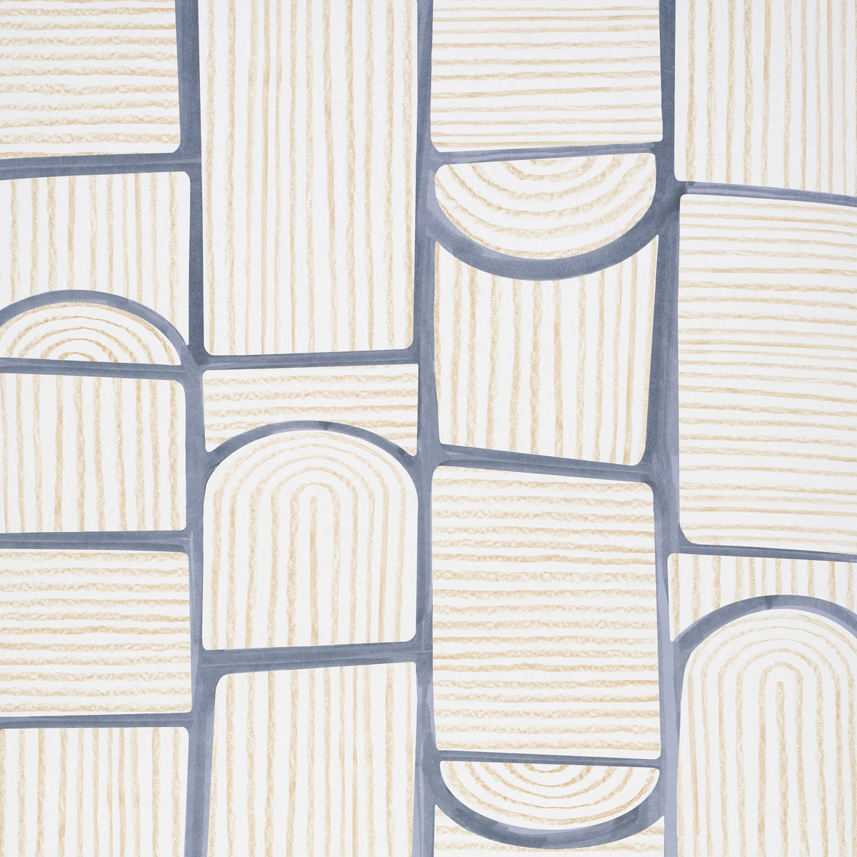 Bloomsbury fabric in slate color - pattern number 5013682 - by Schumacher in the Backdrop I collection