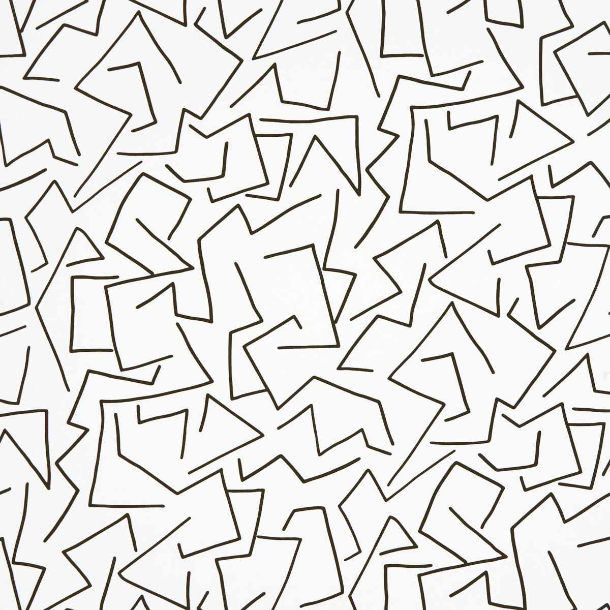 Tangent fabric in ivory color - pattern number 5014001 - by Schumacher in the Hadiya Williams collection