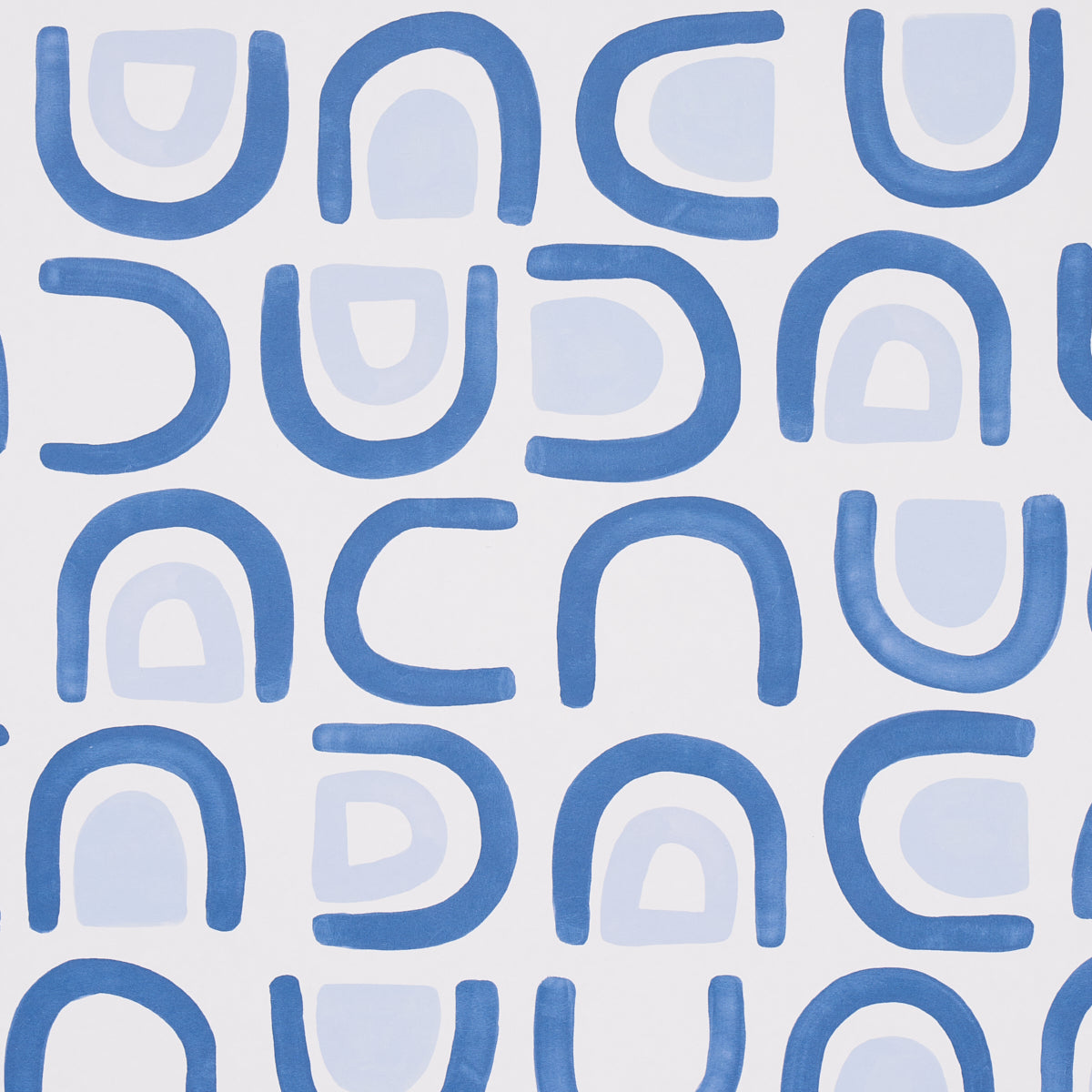 Threshold fabric in lapis color - pattern number 5014011 - by Schumacher in the Hadiya Williams collection