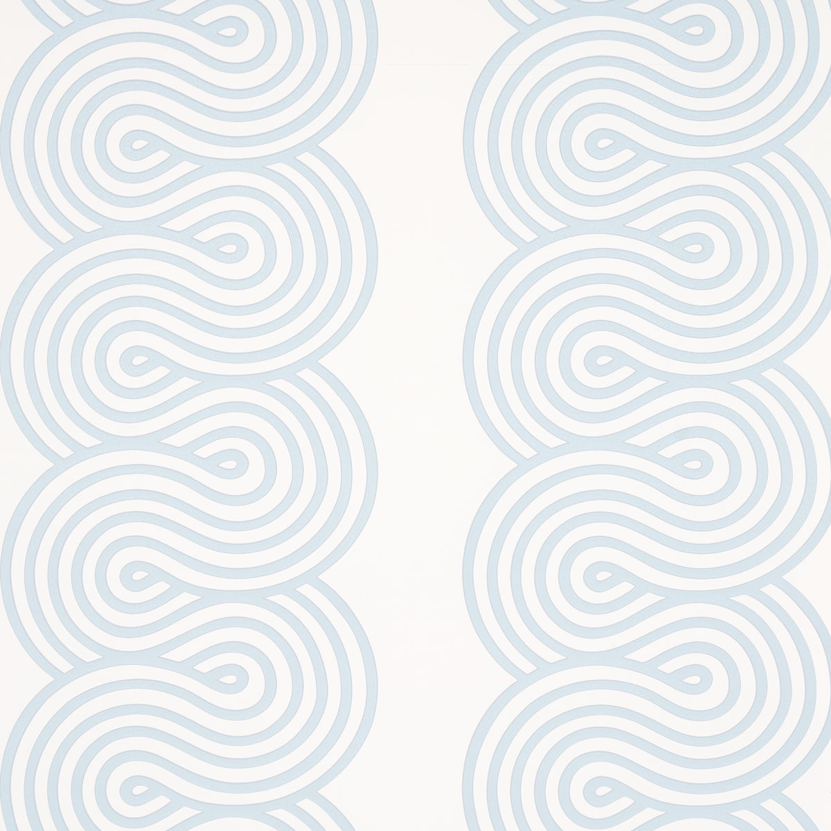 Giraldi wallpaper in sky color - pattern number 5014791 - by Schumacher in the Moon River collection