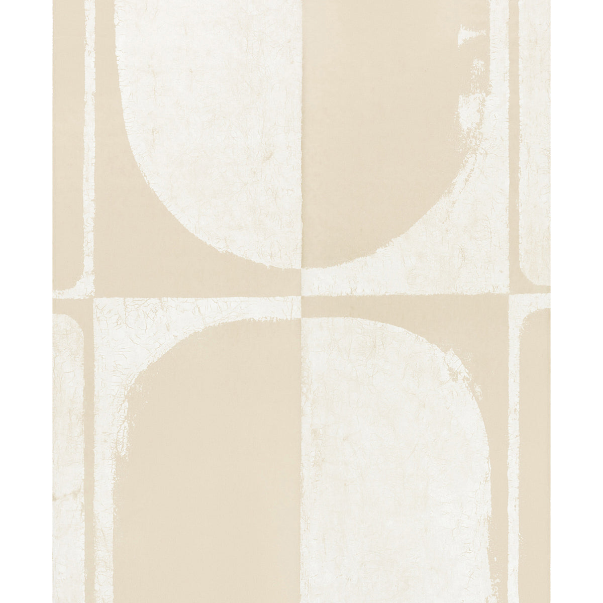 The Cloisters Panel Set wallpaper in warm white color - pattern number 5014900 - by Schumacher in the Backdrop I collection