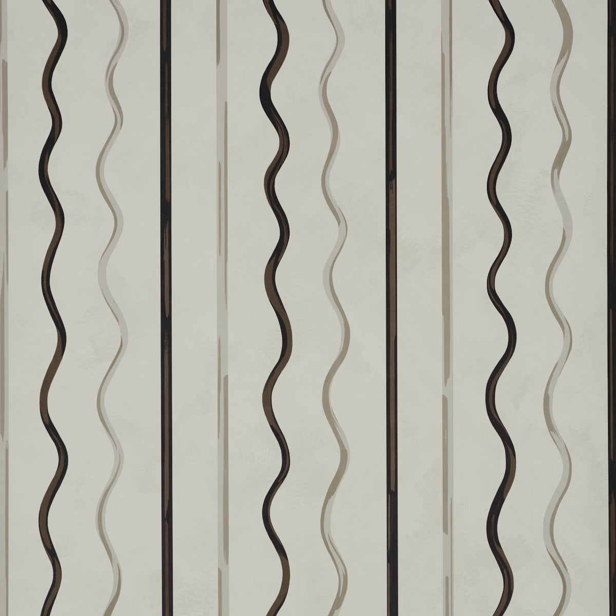 Affogato wallpaper in ivory and carbon color - pattern number 5015571 - by Schumacher in the Backdrop I collection