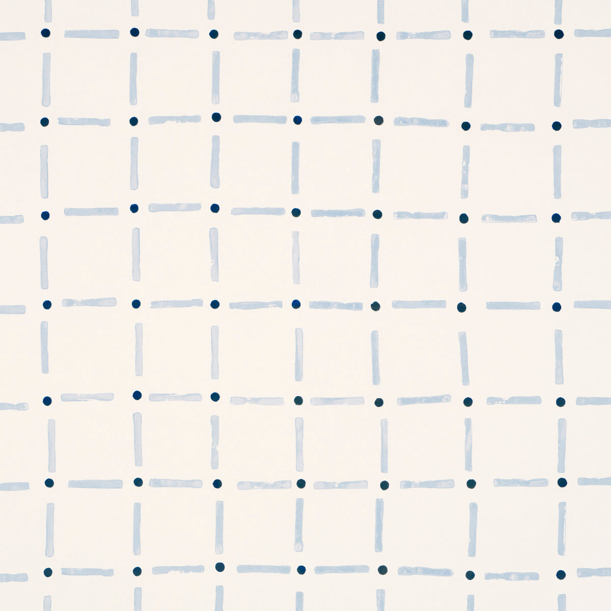 Drifting Grid wallpaper in sky color - pattern number 5015611 - by Schumacher in the Caroline Z Hurley collection