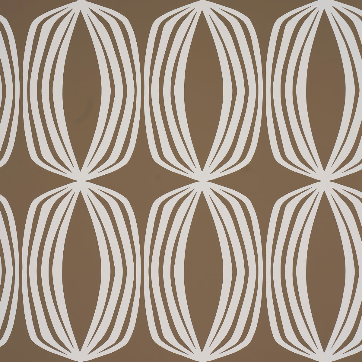 Fontana wallpaper in peat color - pattern number 5016121 - by Schumacher in the Mesa Schumacher collection