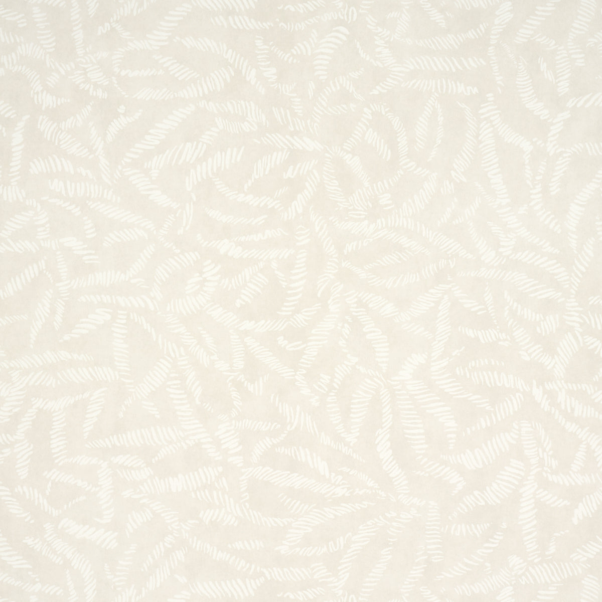 Leaf Bloom wallpaper in neutral color - pattern number 5016392 - by Schumacher in the Schumacher Design Lab collection