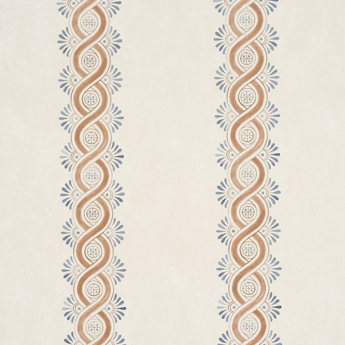 Leonidis Stripe fabric in saffron color - pattern number 5016462 - by Schumacher in the Wallflowers II collection