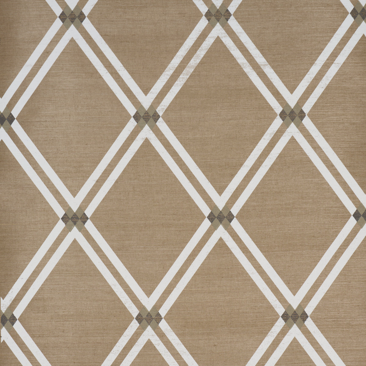 Asolo Sisal Wallpaper in sepia color - pattern number 5016541 - by Schumacher in the Perennial Favorites collection