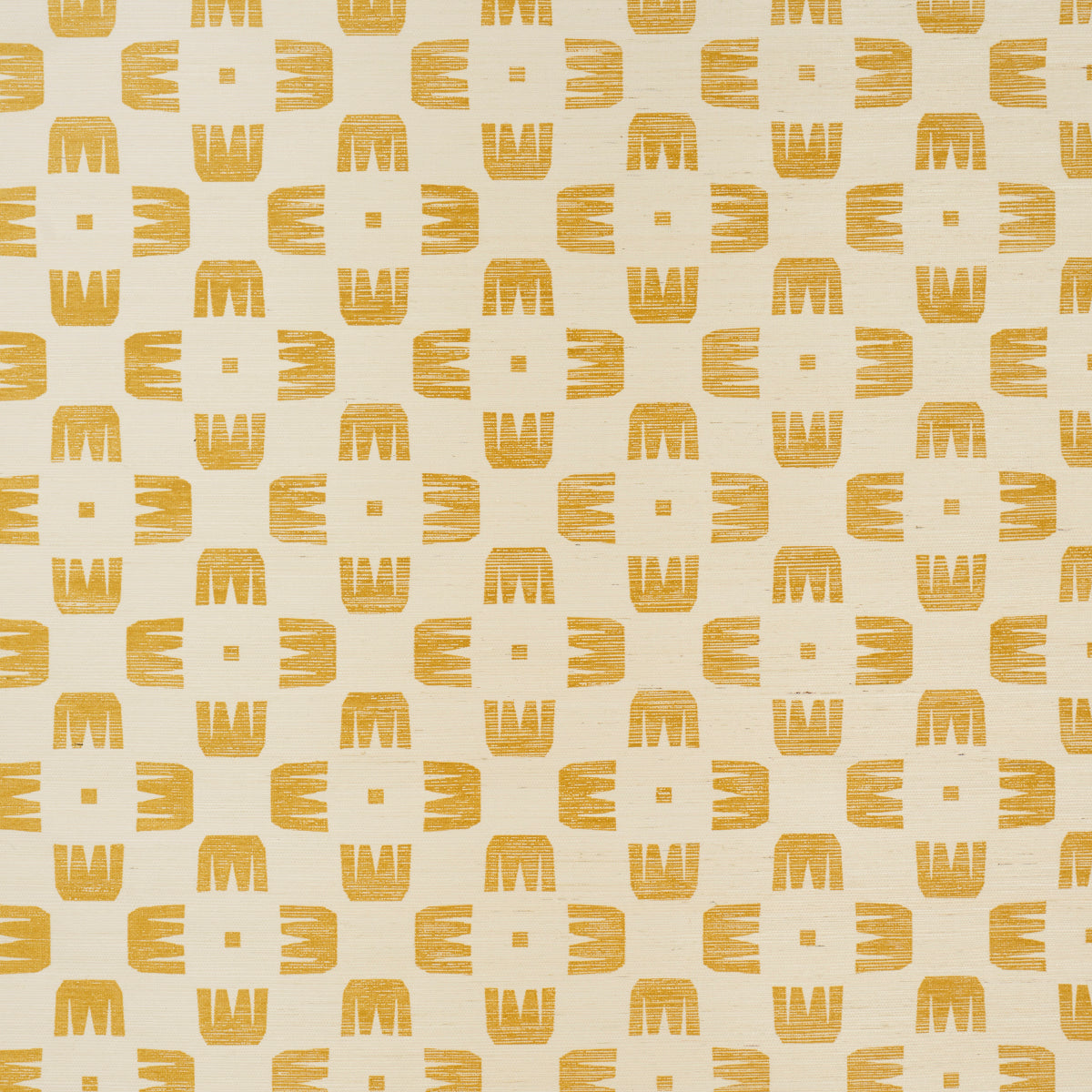 Raze Sisal fabric in maize color - pattern number 5016630 - by Schumacher in the Hadiya Williams collection