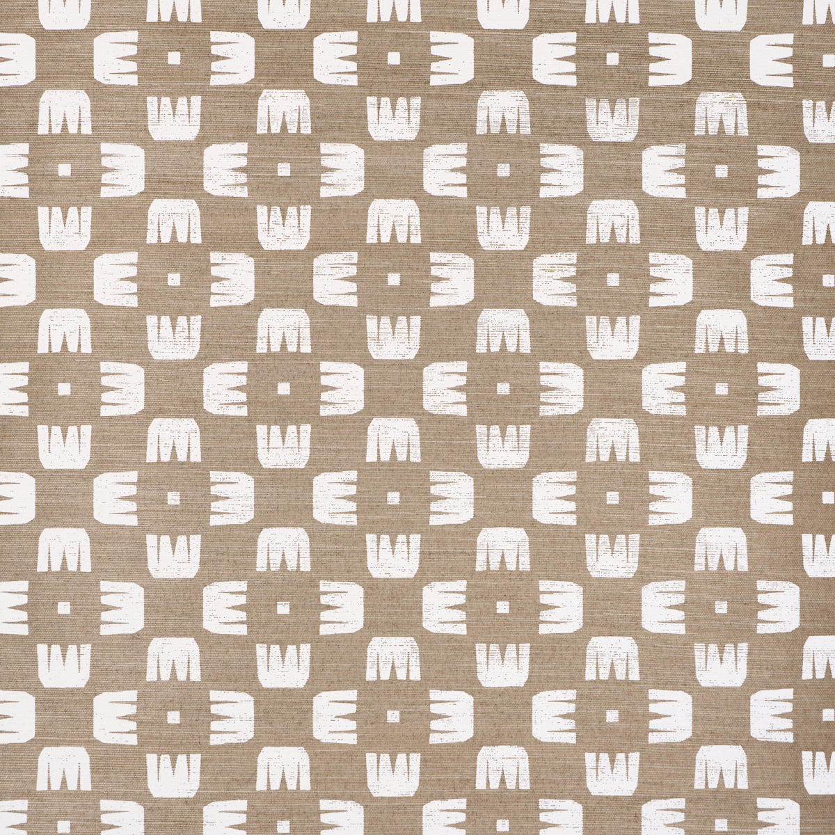 Raze Sisal fabric in dust color - pattern number 5016631 - by Schumacher in the Hadiya Williams collection