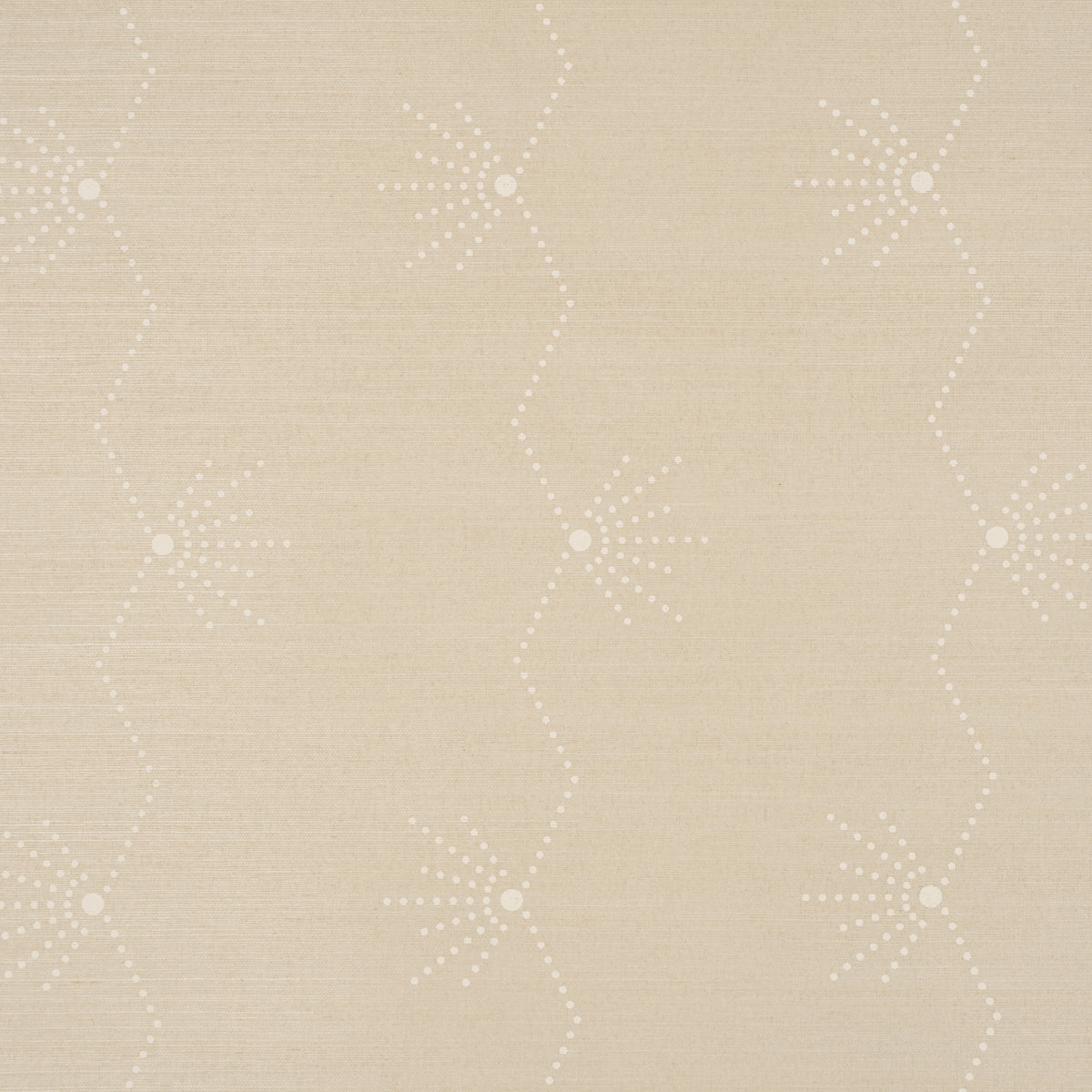 Royere Stripe Sisal wallpaper in sand color - pattern number 5016721 - by Schumacher in the Textured and Woven Wallcoverings collection