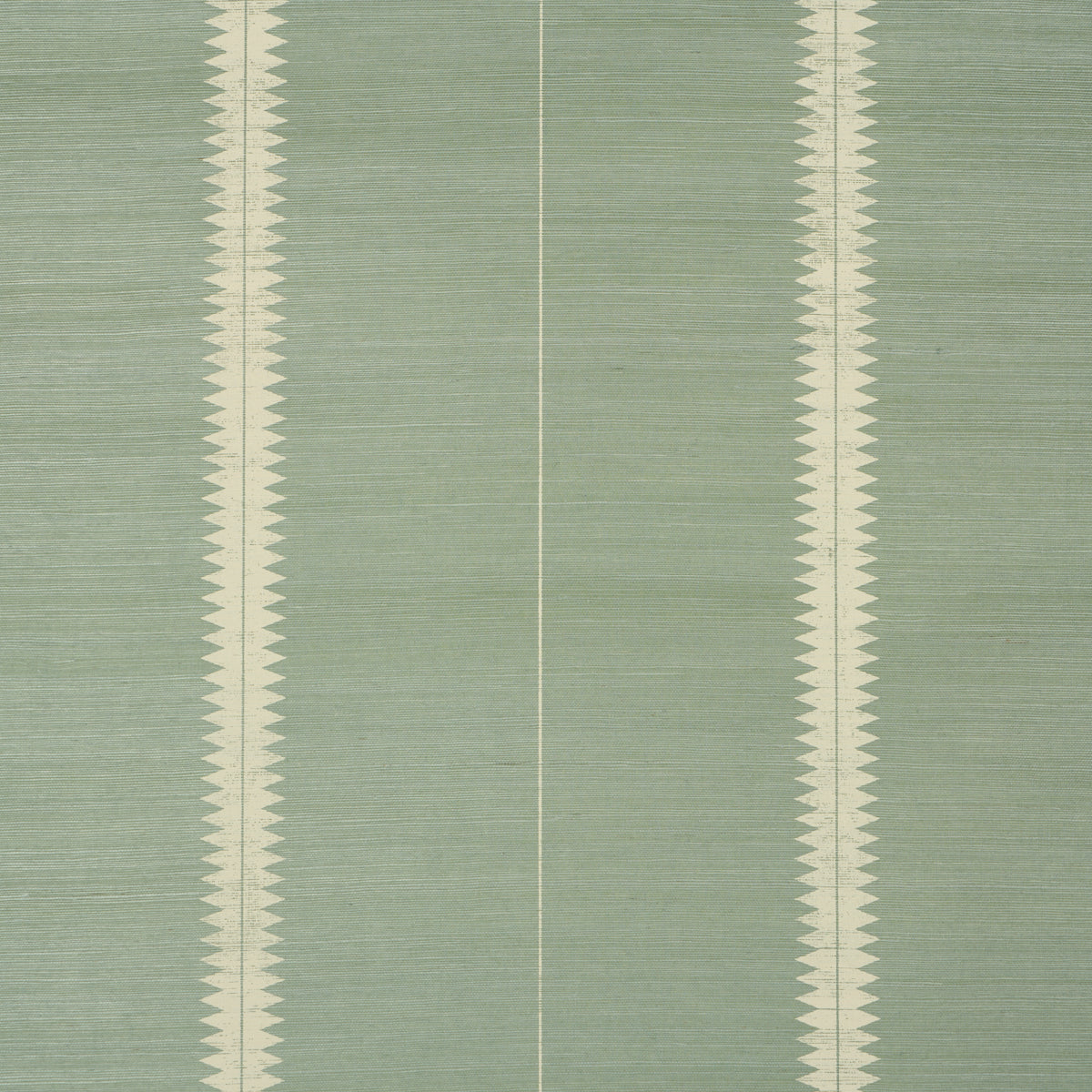 Bristle Stripe Sisal wallpaper in seaglass color - pattern number 5016742 - by Schumacher in the Textured and Woven Wallcoverings collection