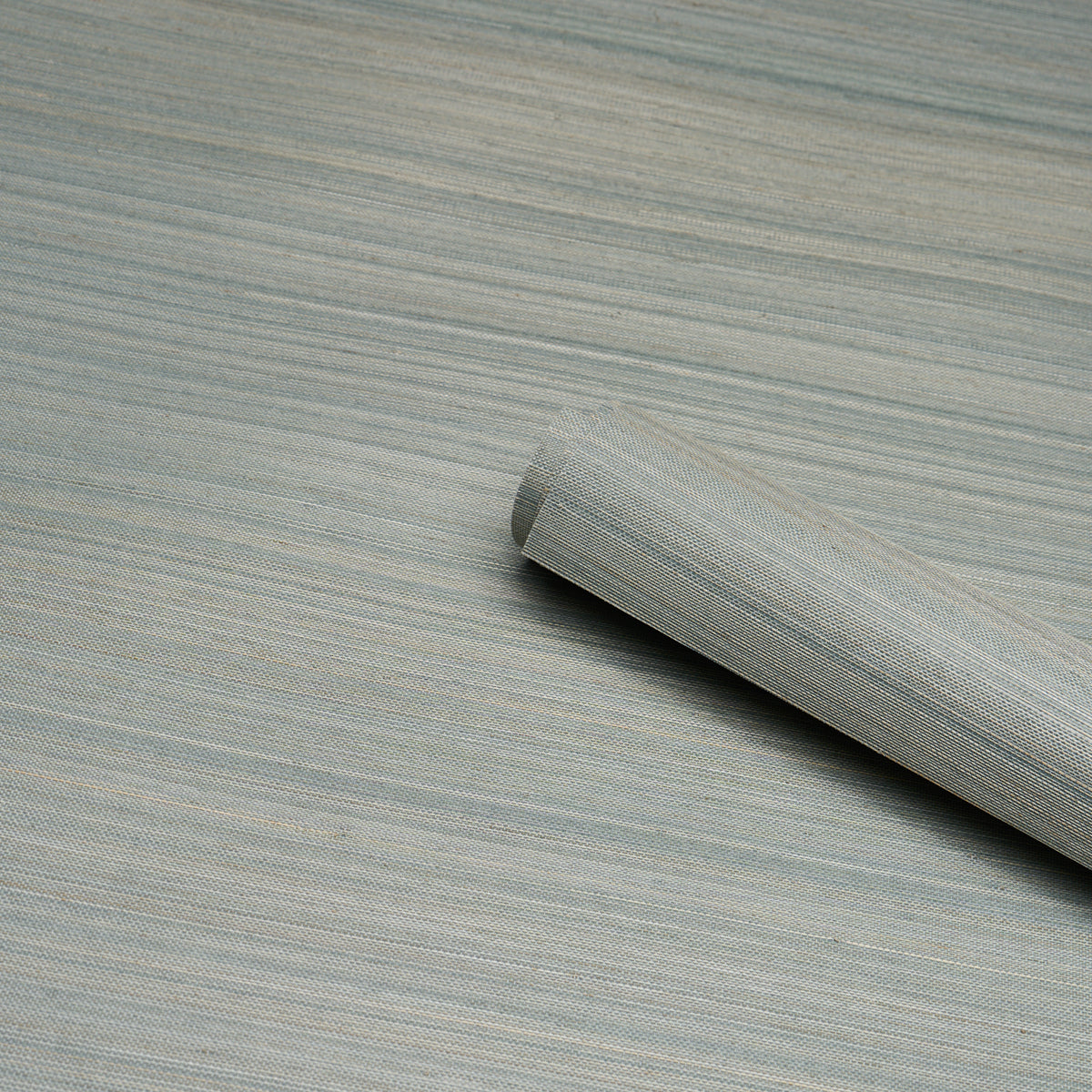 Musa Abaca Wallpaper in sky blue color - pattern number 5016872 - by Schumacher in the Patterson Flynn collection