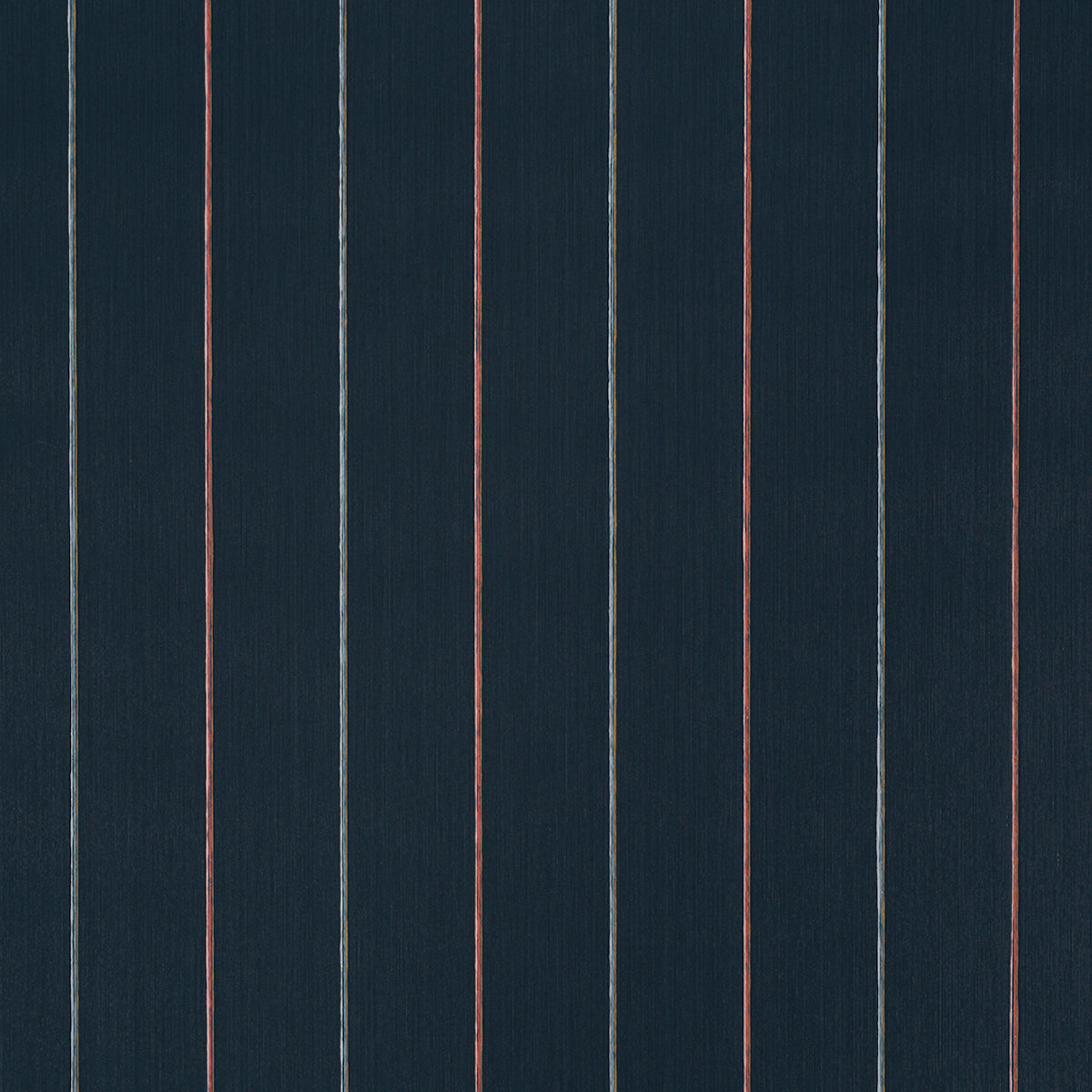 Draper Stripe Wallpaper in surf camp color - pattern number 5016891 - by Schumacher in the Backdrop I collection
