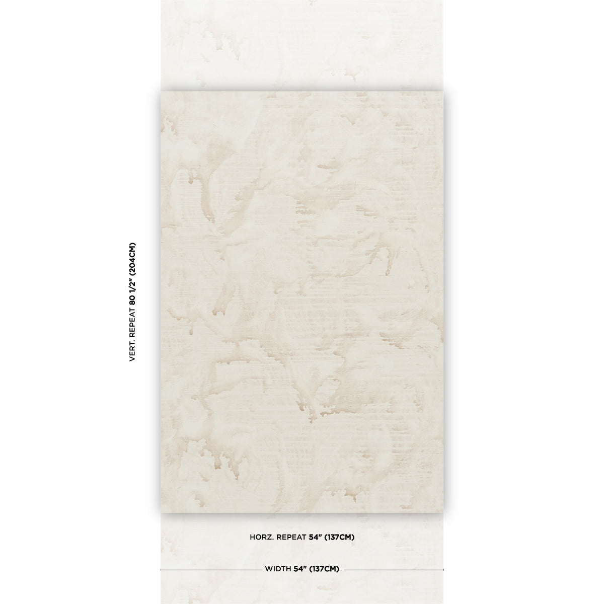 Valiant Wallpaper in natural color - pattern number 5017150 - by Schumacher in the Colette Cosentino collection