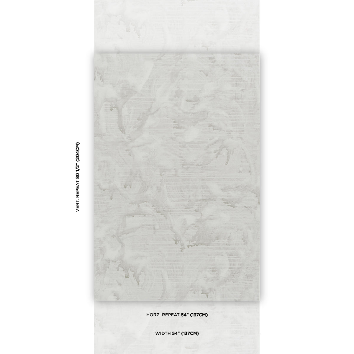 Valiant Wallpaper in dove color - pattern number 5017152 - by Schumacher in the Colette Cosentino collection
