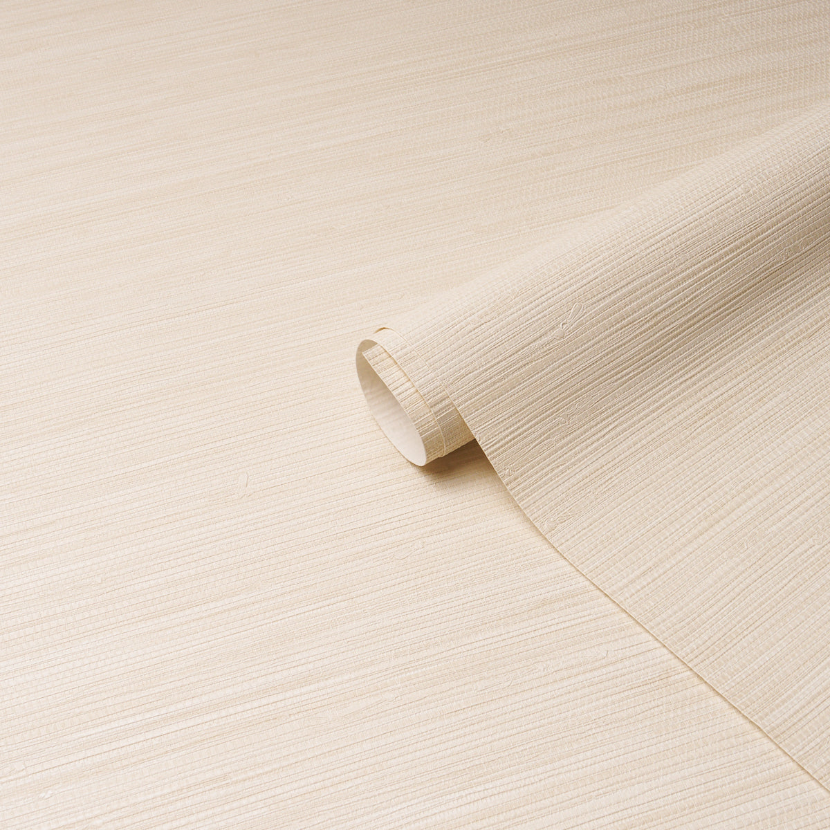 Horizon Grasscloth Vinyl Wallpaper in pearl color - pattern number 5017270 - by Schumacher in the Schumacher Utility collection