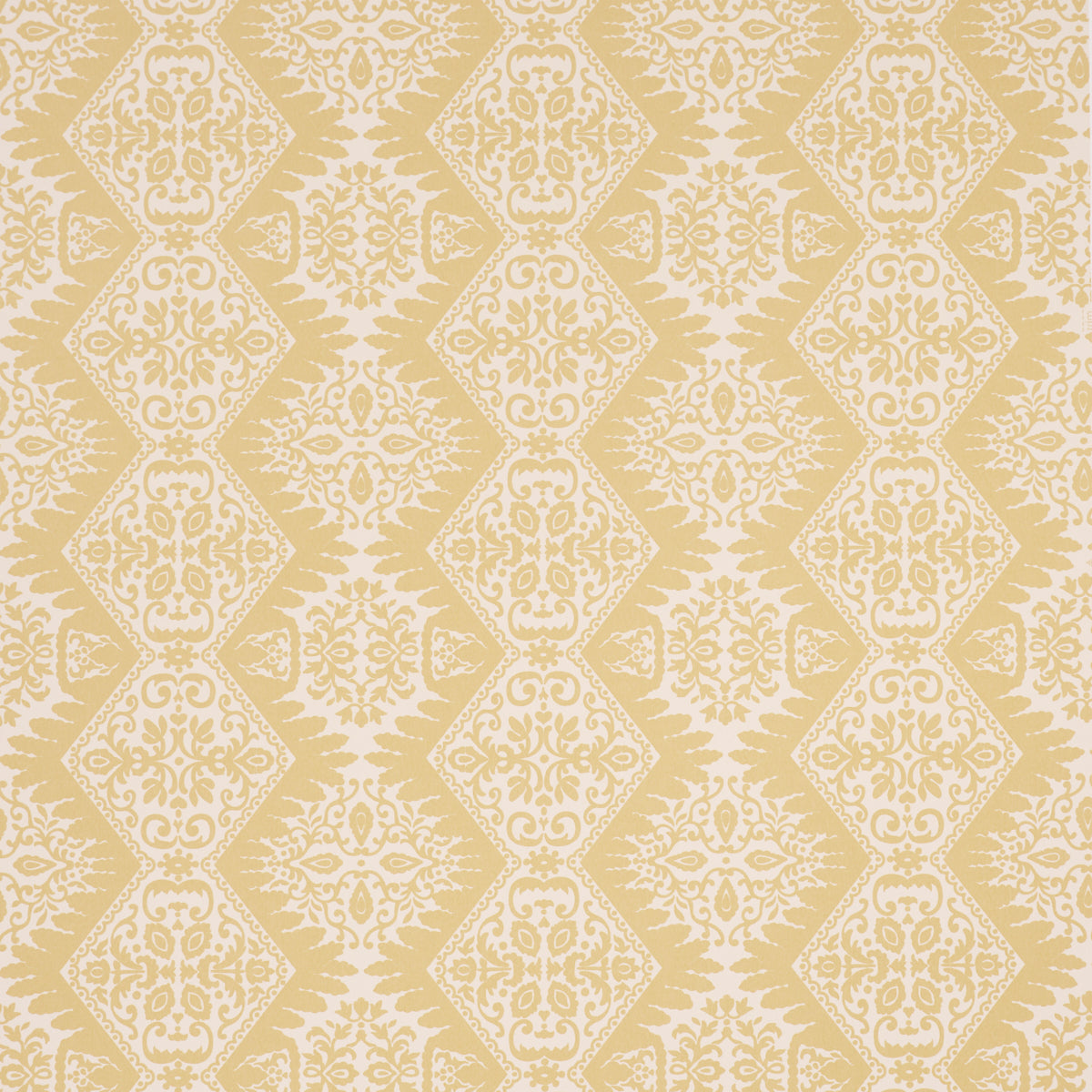 Berkeley Wallpaper in straw color - pattern number 5017312 - by Schumacher in the Williamsburg collection